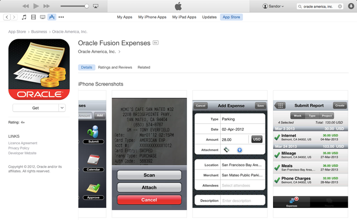 Oracle Fusion Express 2