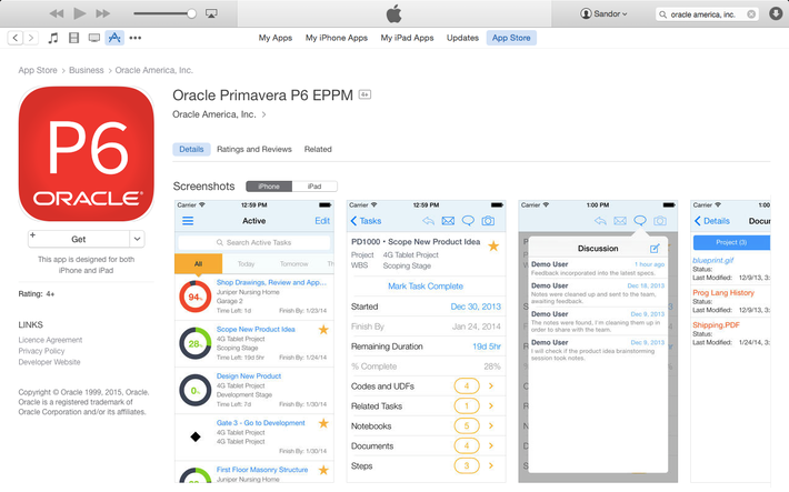 Oracle Primavera 1