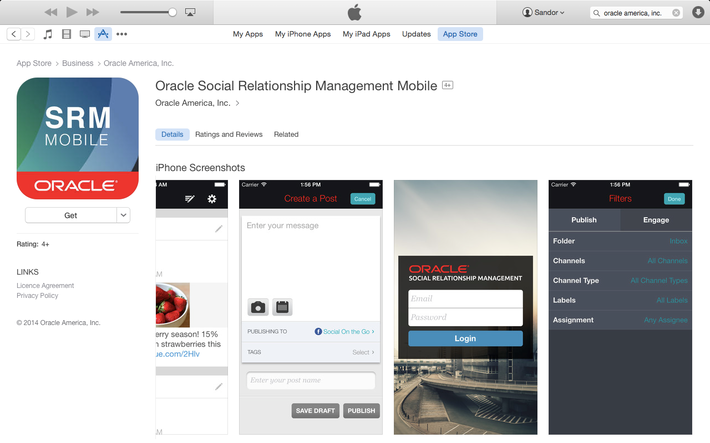 Oracle Social Relationship 2