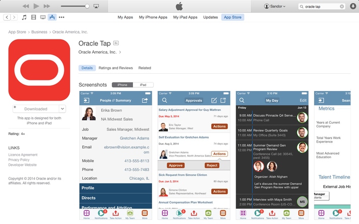 Oracle Tap 2