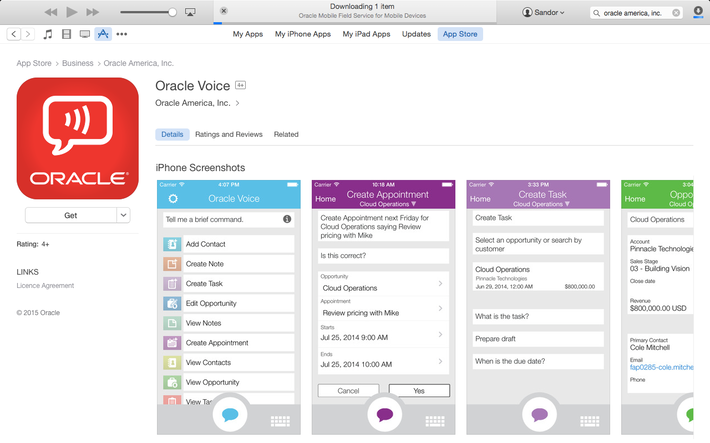 Oracle Voice 1