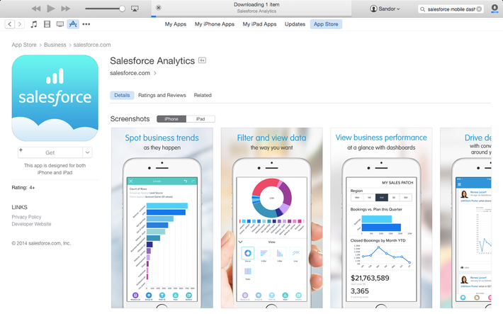 Salesforce Analytics 1